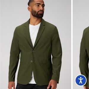 Fabletics Dark Green Men's Blazer
